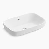 KOHLER ModernLife Square Vessel Basin Overflow