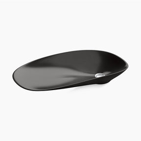 KOHLER Petaline Cast Iron Vessel Above Counter Basin (Black) (615x310x74mm)