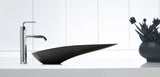 KOHLER Petaline Cast Iron Vessel Above Counter Basin (Black) (615x310x74mm)