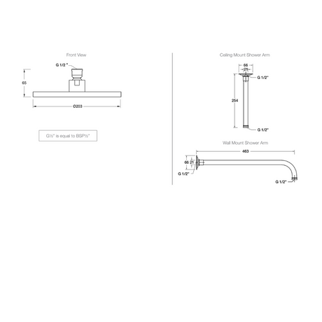 KOHLER RainCan 200mm Round Shower Head