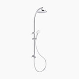 KOHLER Rain Duet® Renew Column - Round Shower Head (Polished Chrome)
