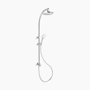KOHLER Rain Duet® Renew Column - Round Shower Head (Polished Chrome)