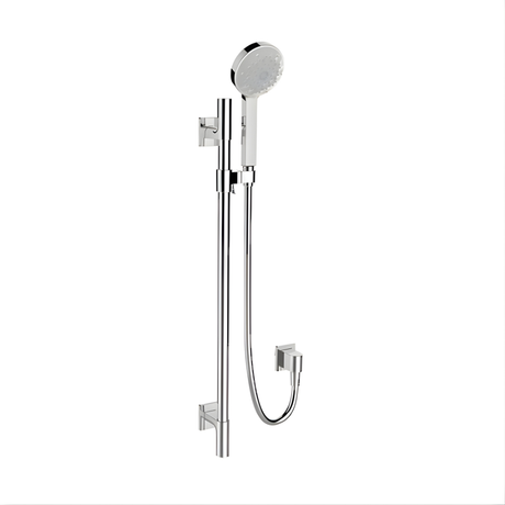 KOHLER Renew Geometric Slide Hand Shower With Rail - Polished Chrome