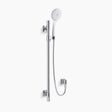 KOHLER Renew Organic Slide Hand Shower With Rail - Polished Chrome