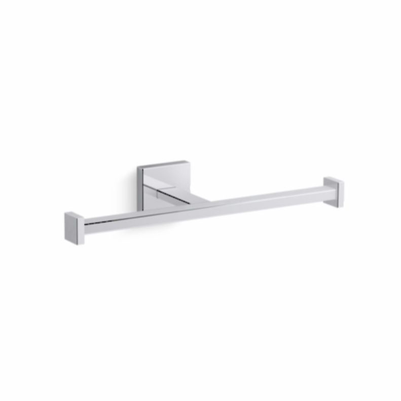 KOHLER Square Double Toilet Paper Holder