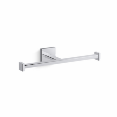 KOHLER Square Double Toilet Paper Holder