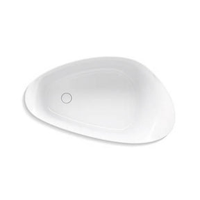 KOHLER Veil Lithocast Free Standing Bathtub Gloss White (1649mm)