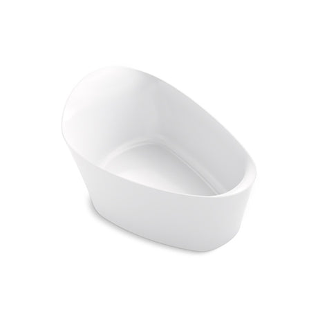 KOHLER Veil Lithocast Free Standing Bathtub Gloss White (1649mm)
