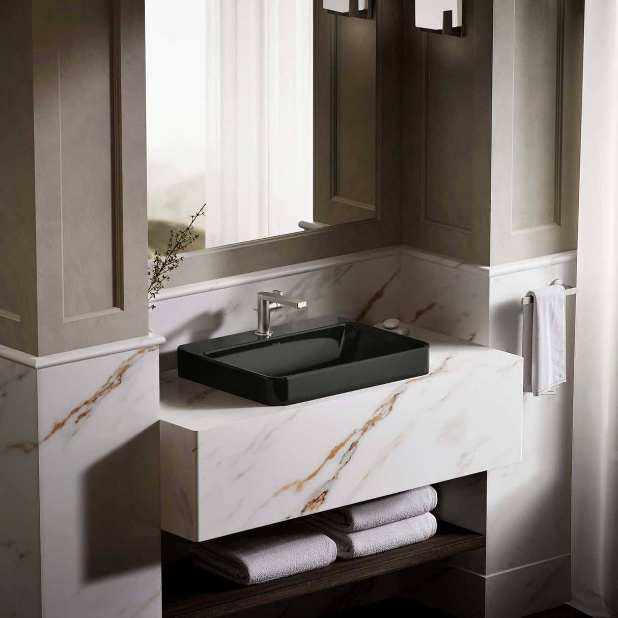 KOHLER Vox Rectangular Vessel Basin