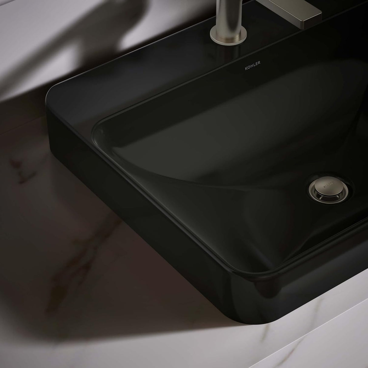 KOHLER Vox Rectangular Vessel Basin