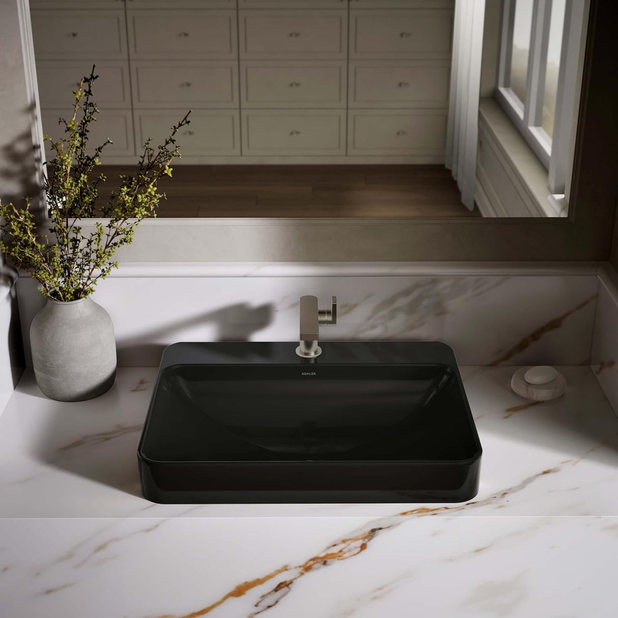 KOHLER Vox Rectangular Vessel Basin