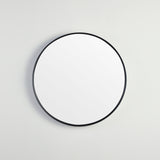 Poseidon Round Framed Mirror 600/700/800mm - Matte Black