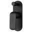 Kara Wall Mixer with Diverter Matte Black