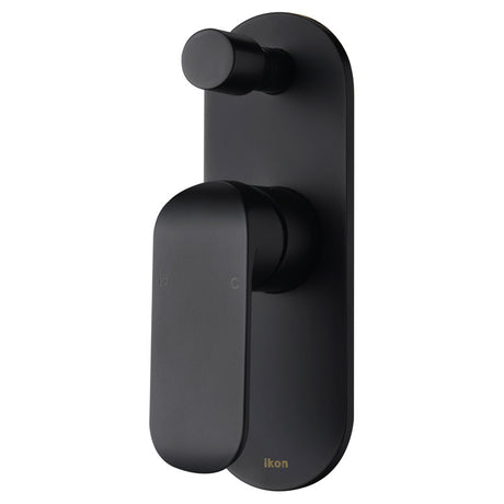 Kara Wall Mixer with Diverter Matte Black