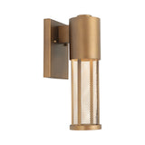 Kassel Wall Light Aged Brass IP44