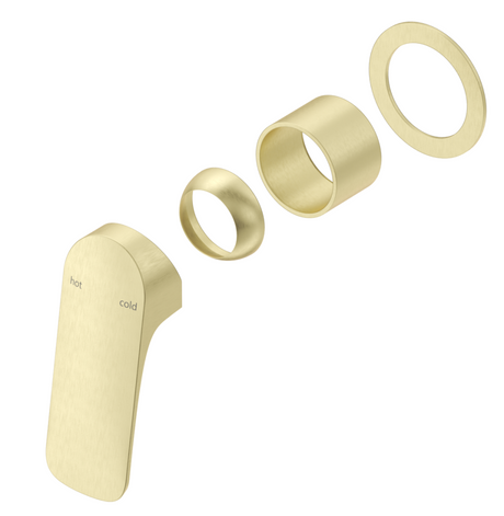 Kaza Shower Mixer – Round Plate – TRIM KIT ONLY