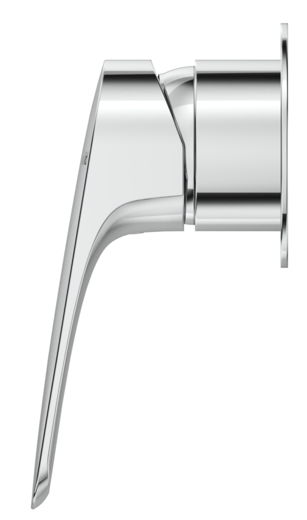 Kaza Shower Mixer – Round Plate – TRIM KIT ONLY