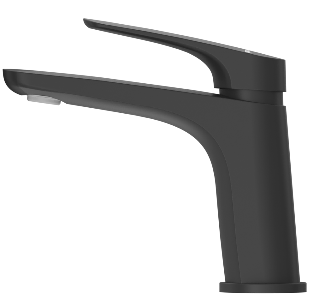Kaza Straight Spout Basin Mixer