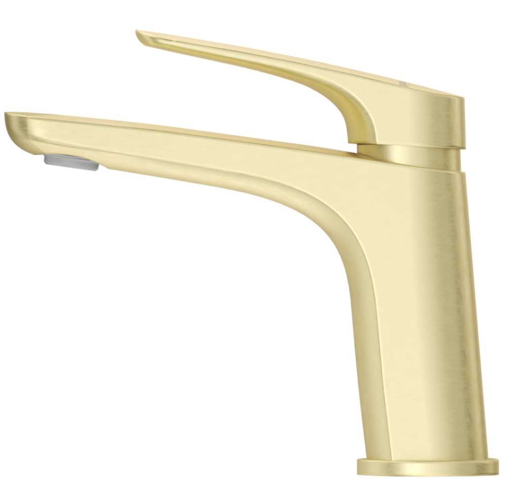 Kaza Straight Spout Basin Mixer