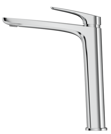 Kaza Straight Spout Tall Basin Mixer