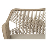 Keaton Largo Outpost Teak Dining Chair - Light Grey - 0.68m