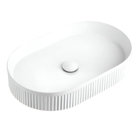 Kensington Basin Gloss White (Oval: 560x350x120mm)