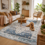 Kindred Blair Blue Washbale Rug