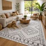 Kindred Leeroy White Washable Rug