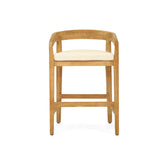 Kingscliff Teak Timber Counter Stool