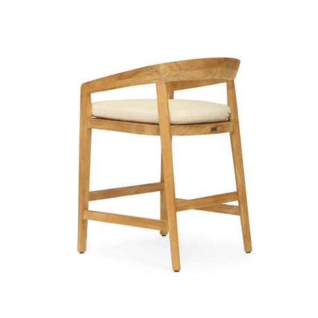 Kingscliff Teak Timber Counter Stool