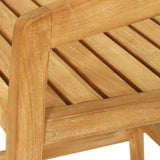 Kingscliff Teak Timber Counter Stool