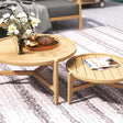 Kingston Outpost Round Coffee Table – Low – 0.6m