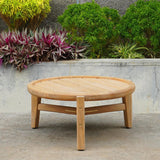 Kingston Outpost Round Coffee Table – Low – 0.6m
