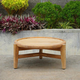 Kingston Outpost Round Coffee Table – Low – 0.6m
