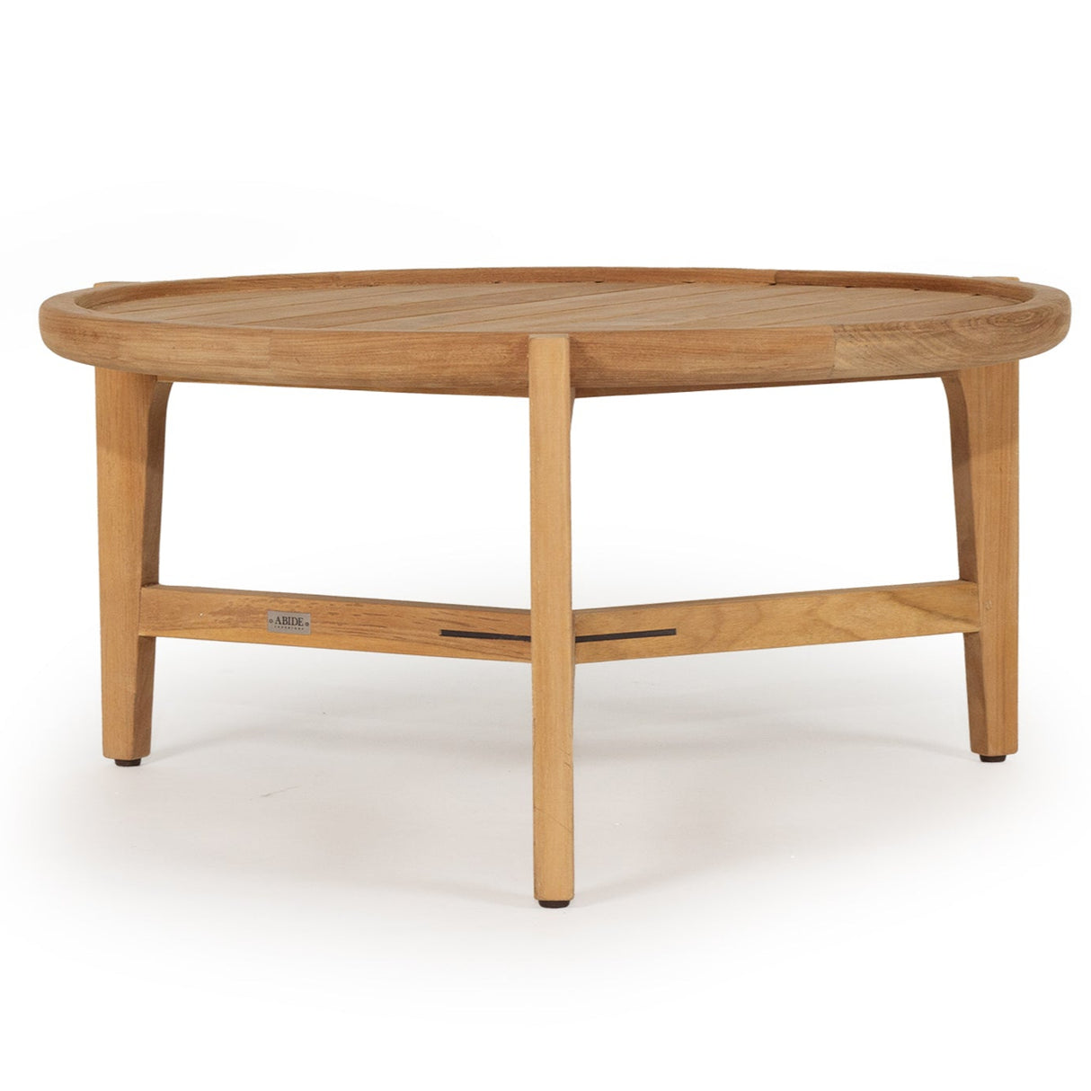 Kingston Outpost Teak Round Coffee Table - Natural - 0.8