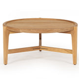 Kingston Outpost Teak Round Coffee Table - Natural - 0.8