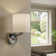 Kirsten 1Lt Wall Light Chrome