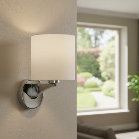 Kirsten 1Lt Wall Light Chrome