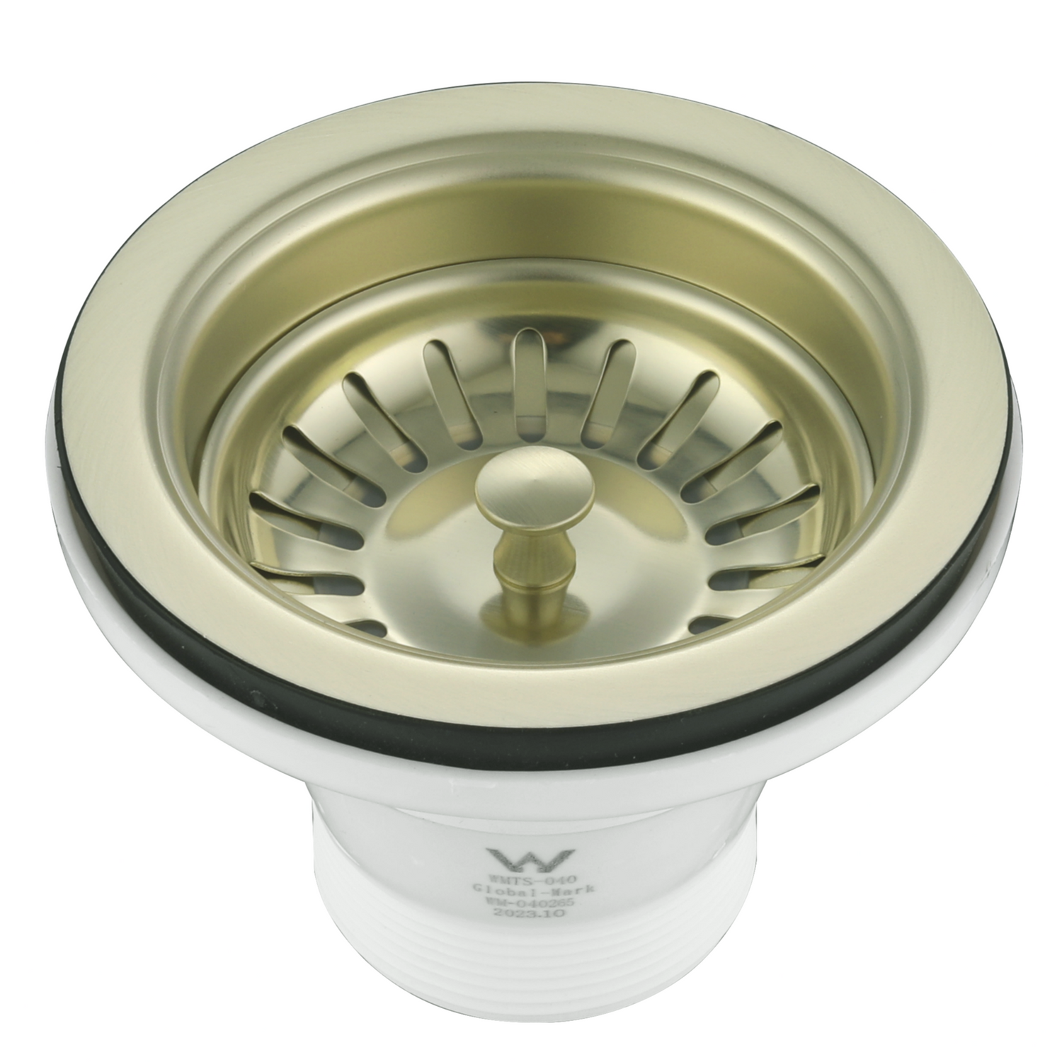 Kitchen Sink Basket Waste (French Gold)- Clearance
