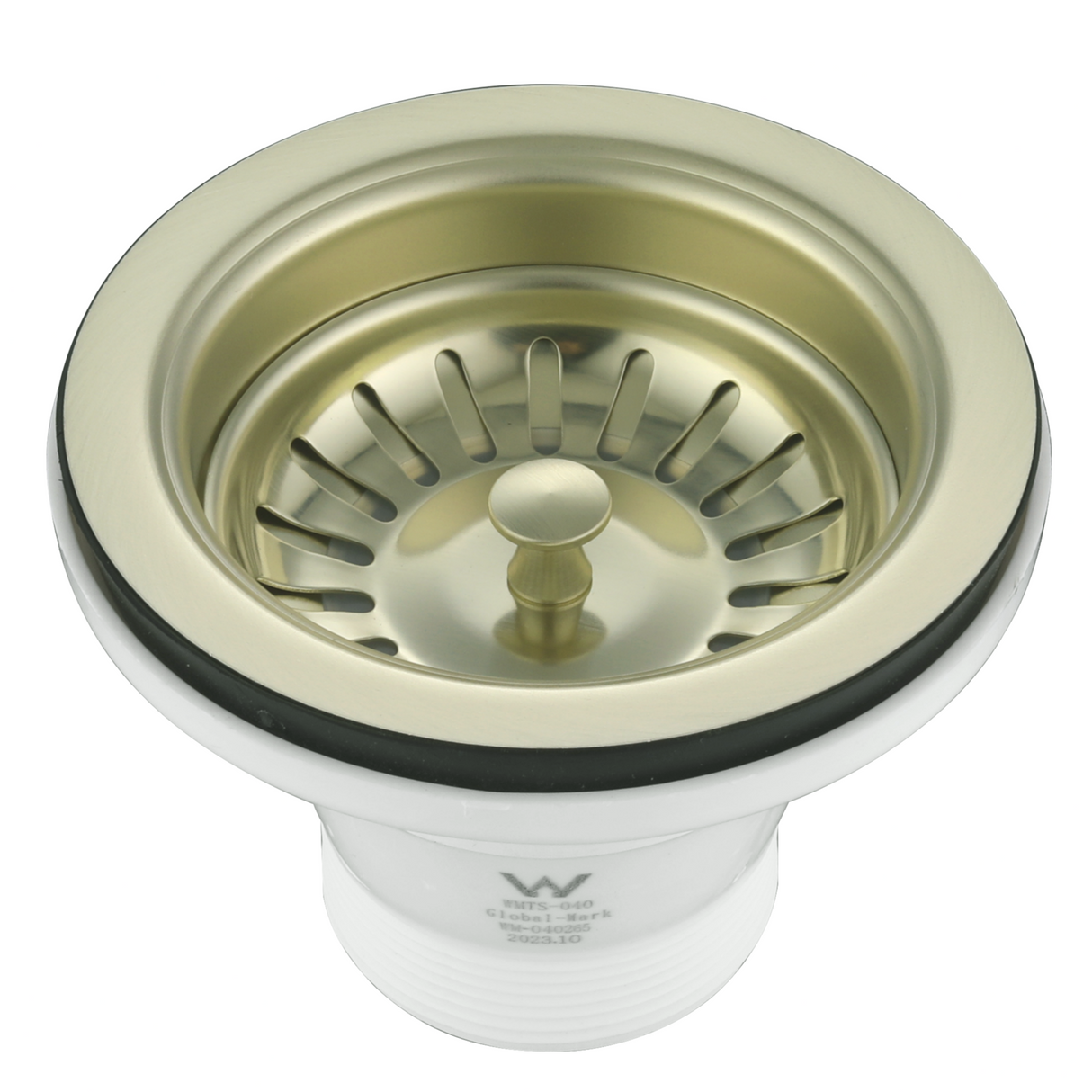 Kitchen Sink Basket Waste (French Gold)- Clearance