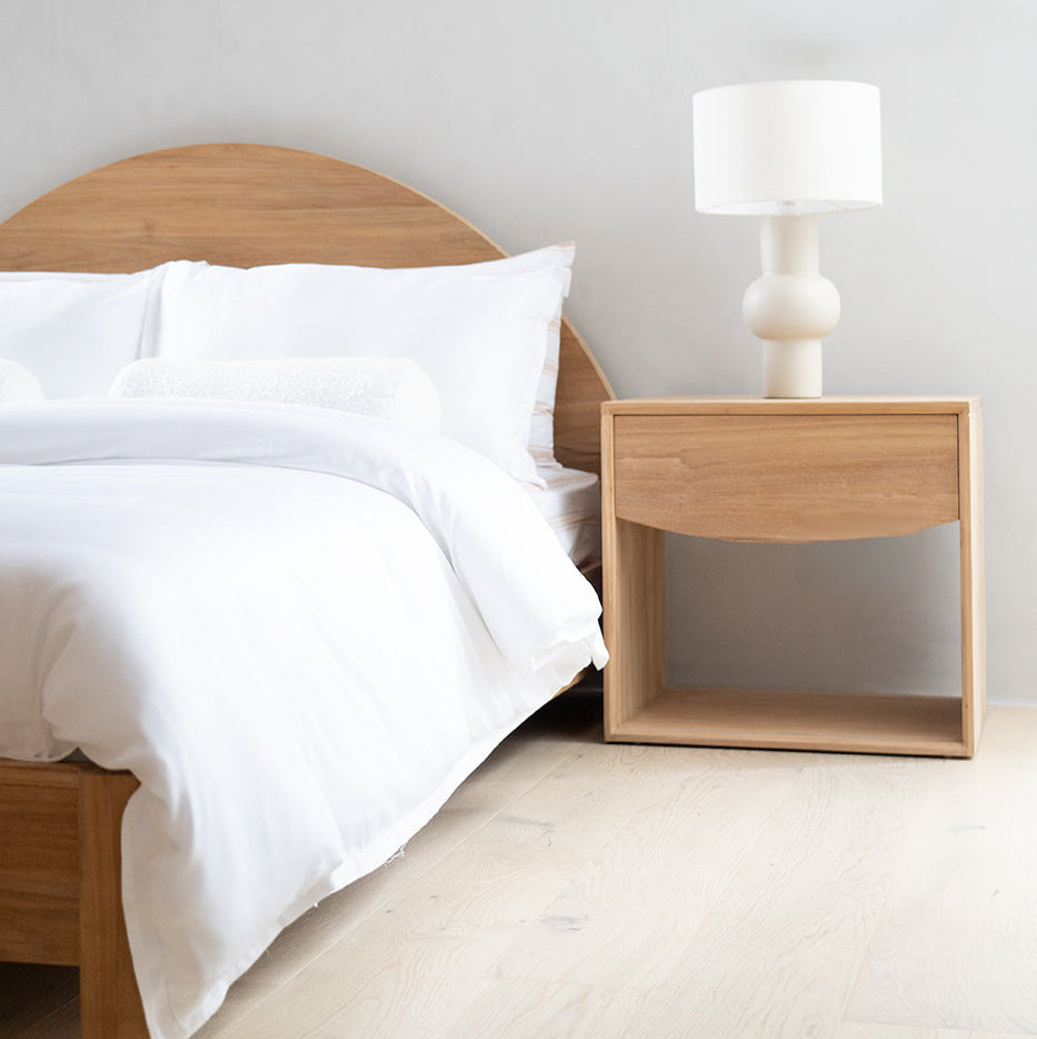 Koa Teak Bedside Table - 0.56mH