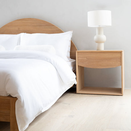 Koa Teak Bedside Table - 0.56mH