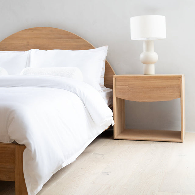 Koa Teak Bedside Table - 0.56mH