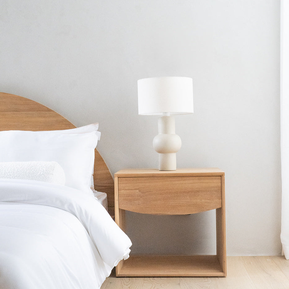 Koa Teak Bedside Table - 0.56mH