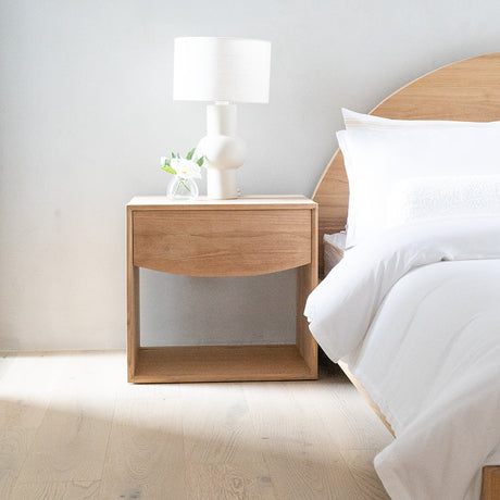 Koa Teak Bedside Table - 0.56mH