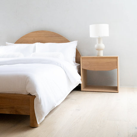 Koa Teak Bedside Table - 0.56mH