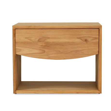 Koa Teak Bedside Table - Low - 0.46mH
