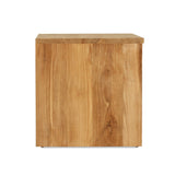 Koa Teak Bedside Table - Low - 0.46mH