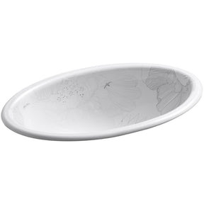 KOHLER Empress Bouquet™ Vintage Under Counter Basin Oval (606x365x203mm)