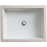 KOHLER Empress Bouquet™ Kathryn Under Counter Basin Rectangle (397x225x159mm)